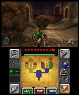 The Legend of Zelda: Ocarina of Time 3D Screenthot 2